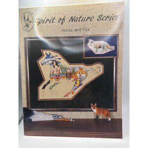 Spirit of Nature Series Horse and Fox Cross Stitch Pattern Book